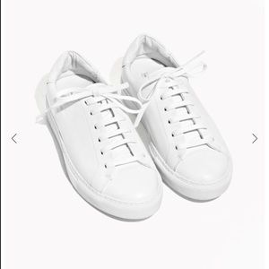 & Other Stories White Leather Sneakers